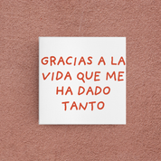 azulejo gracias a la vida