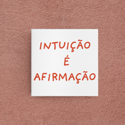 azulejo intuição é afirmação