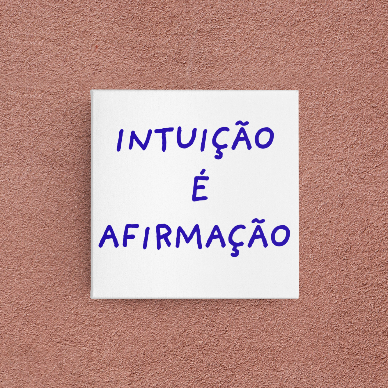 azulejo intuição é afirmação