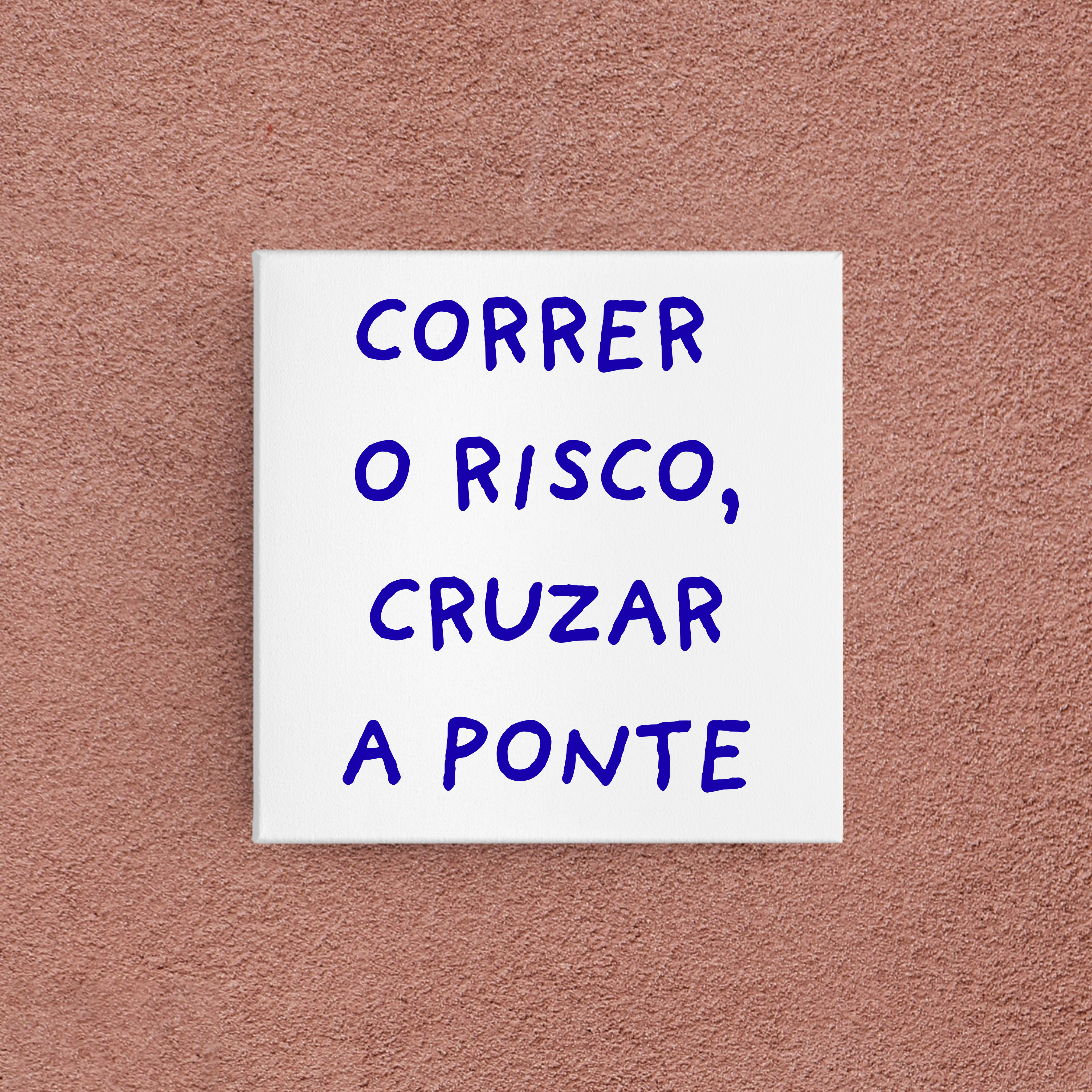 azulejo correr o risco, cruzar a ponte