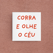 azulejo olhe o céu
