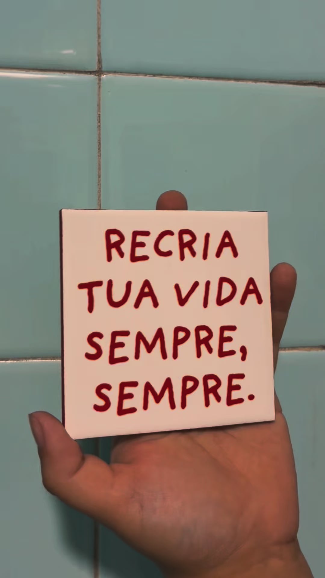 suporte de parede para azulejo